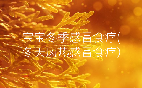 寶寶冬季感冒食療(冬天風熱感冒食療)