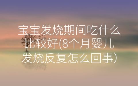寶寶發(fā)燒期間吃什么比較好(8個月嬰兒發(fā)燒反復(fù)怎么回事)