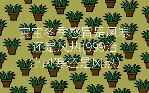 寶寶冬季感冒是風(fēng)寒還是風(fēng)熱(999治療風(fēng)寒還是風(fēng)熱)